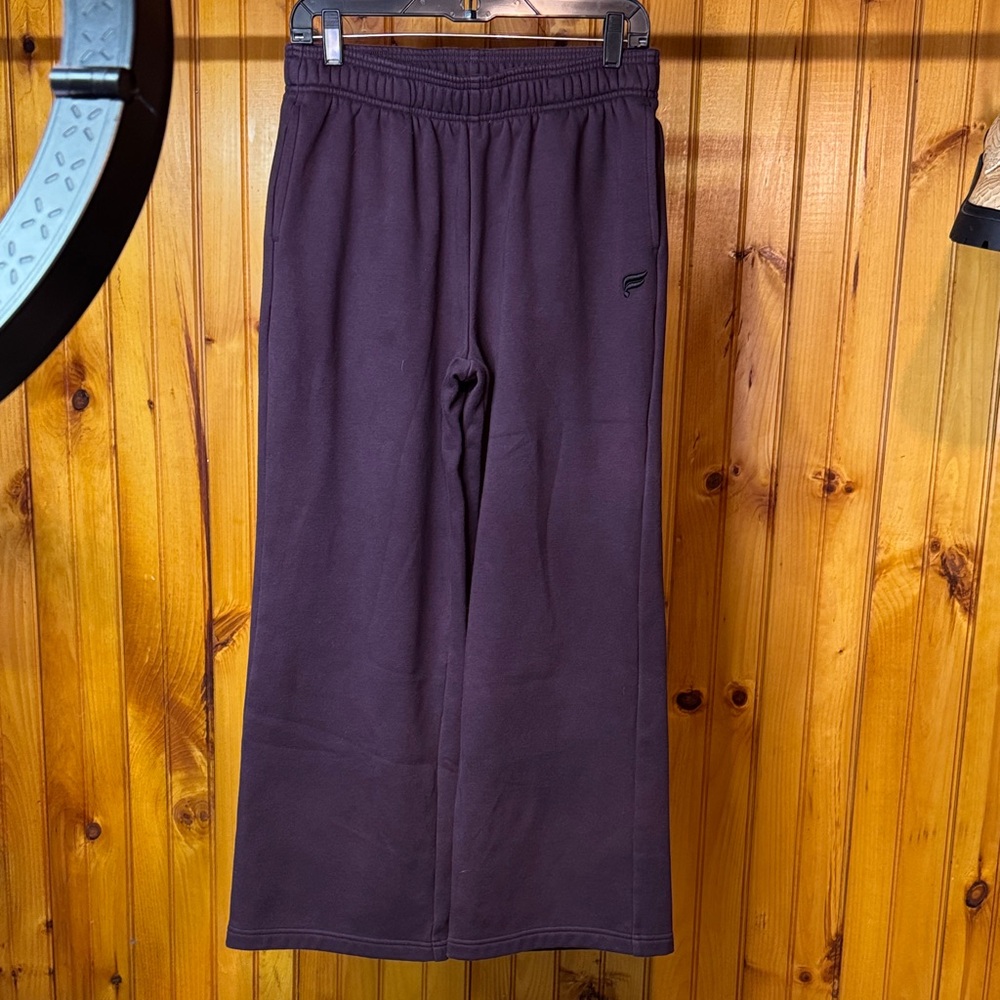 Fabletics Deep Purple Straight Leg Sweatpants - image 1